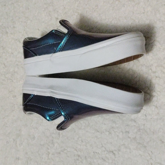 NWOT Holographic Vans Youth Size 1.0 - Picture 4 of 5